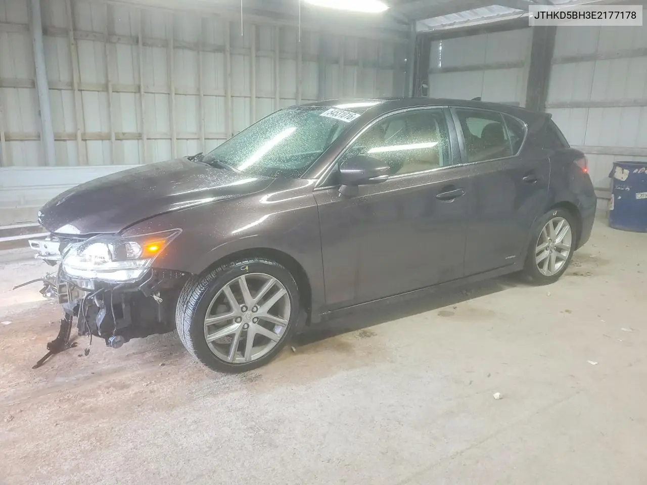 2014 Lexus Ct 200 VIN: JTHKD5BH3E2177178 Lot: 54531016