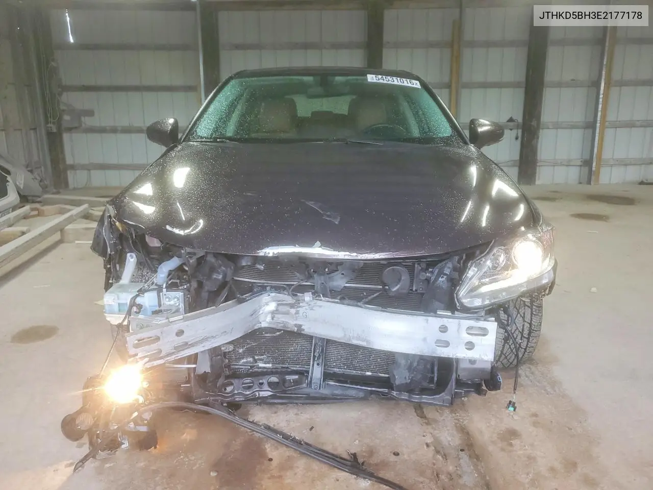 2014 Lexus Ct 200 VIN: JTHKD5BH3E2177178 Lot: 54531016