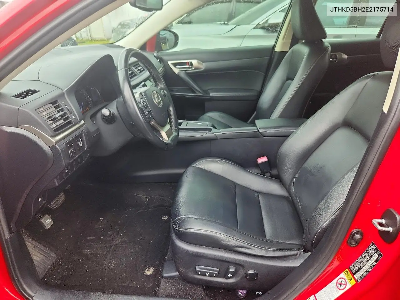 2014 Lexus Ct 200 VIN: JTHKD5BH2E2175714 Lot: 58593336