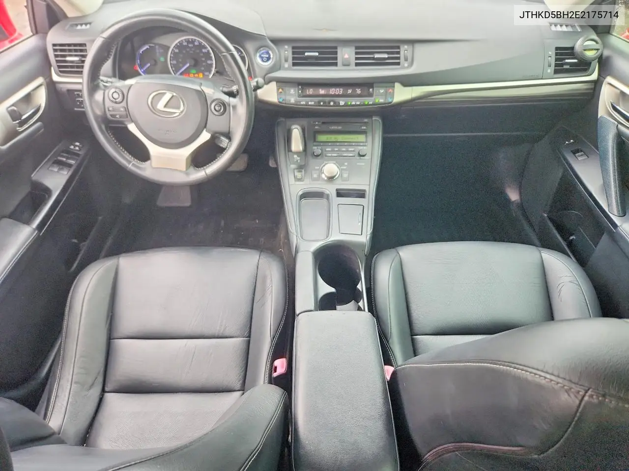 2014 Lexus Ct 200 VIN: JTHKD5BH2E2175714 Lot: 58593336