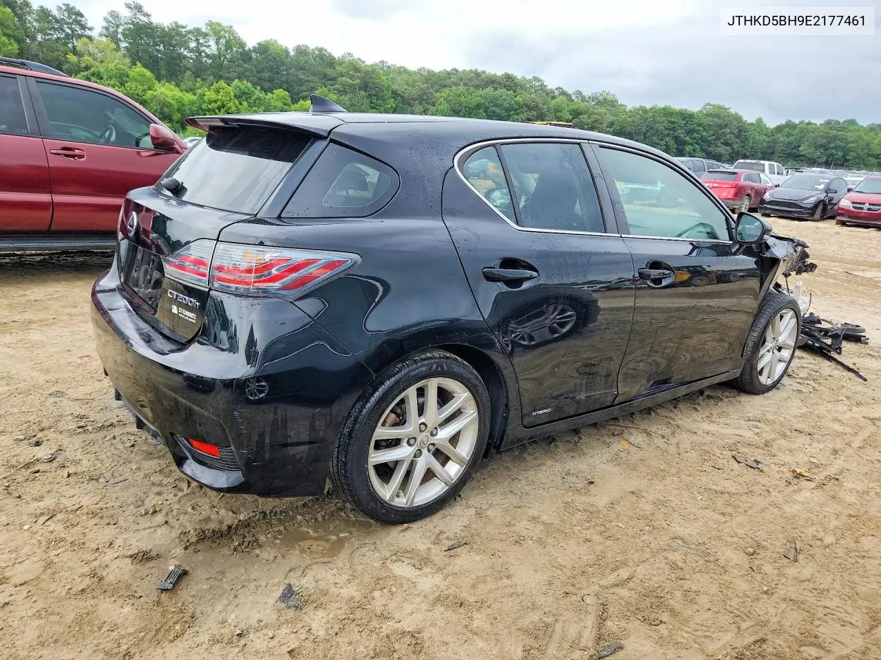 2014 Lexus Ct 200 VIN: JTHKD5BH9E2177461 Lot: 59813256