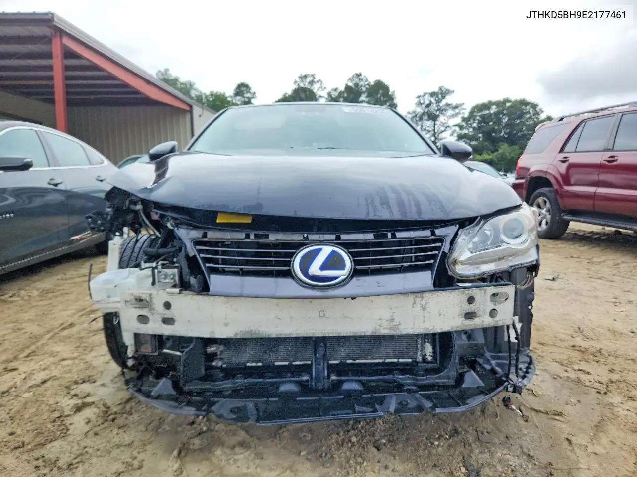 2014 Lexus Ct 200 VIN: JTHKD5BH9E2177461 Lot: 59813256