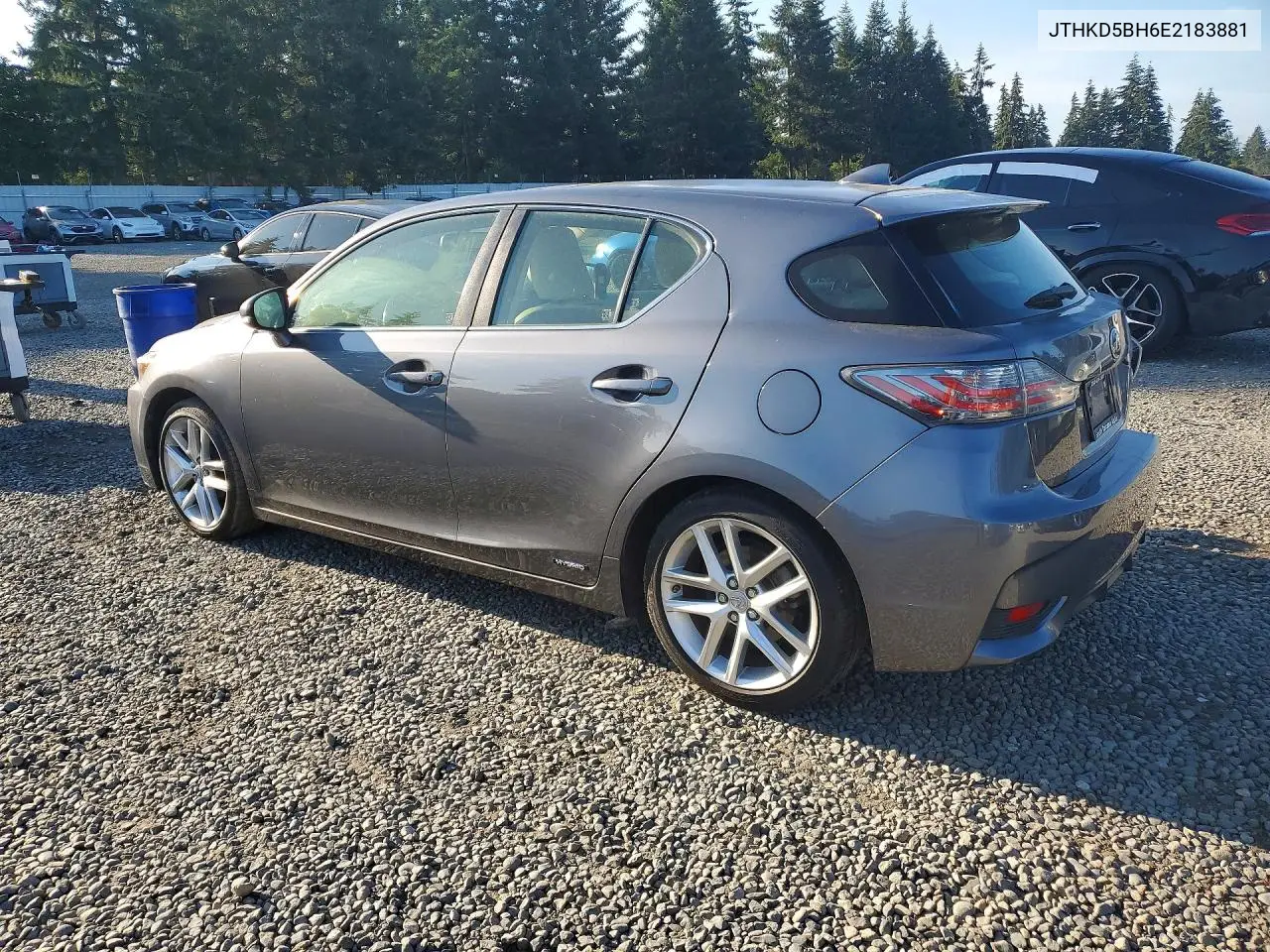 2014 Lexus Ct 200 VIN: JTHKD5BH6E2183881 Lot: 59996956