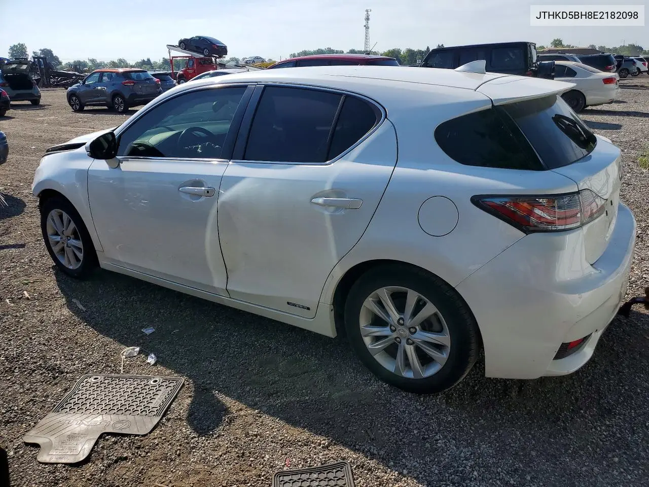 2014 Lexus Ct 200 VIN: JTHKD5BH8E2182098 Lot: 60117206