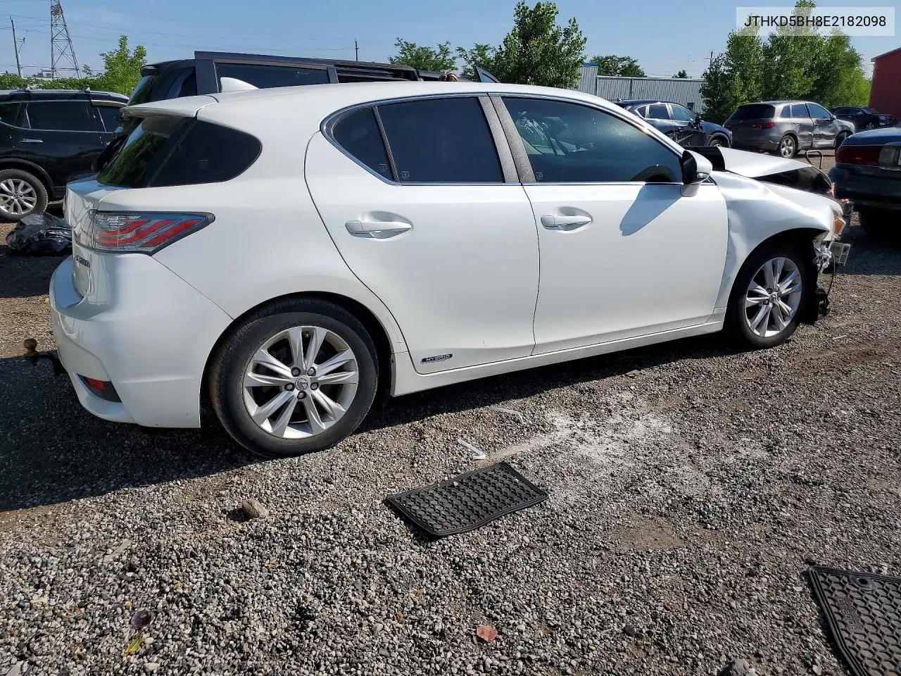 2014 Lexus Ct 200 VIN: JTHKD5BH8E2182098 Lot: 60117206