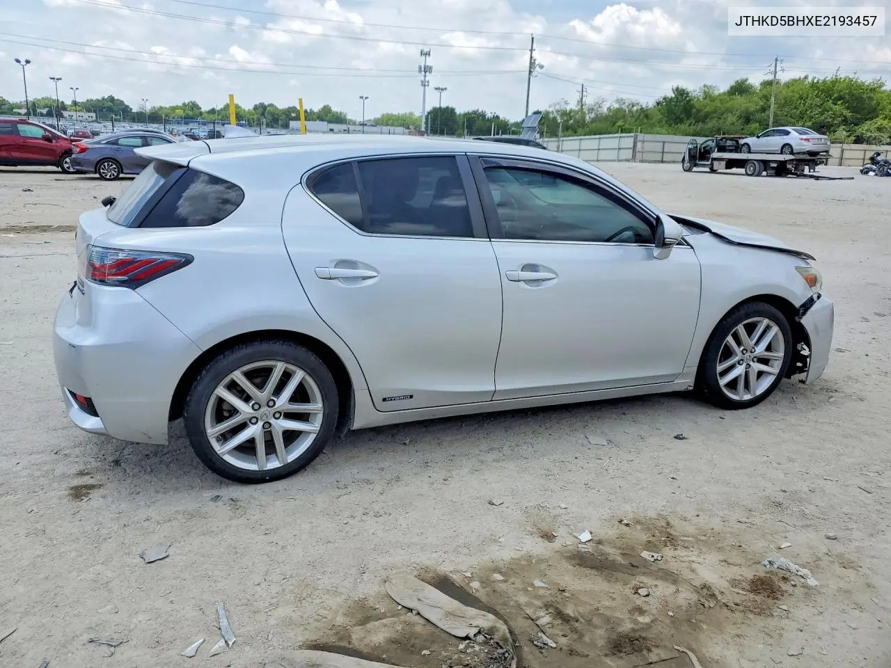 2014 Lexus Ct 200 VIN: JTHKD5BHXE2193457 Lot: 60422436