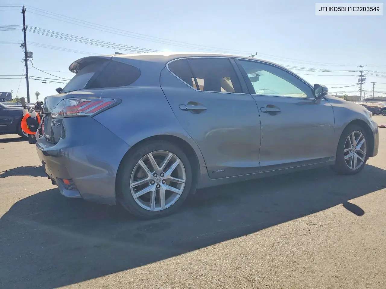 2014 Lexus Ct 200 VIN: JTHKD5BH1E2203549 Lot: 60511626
