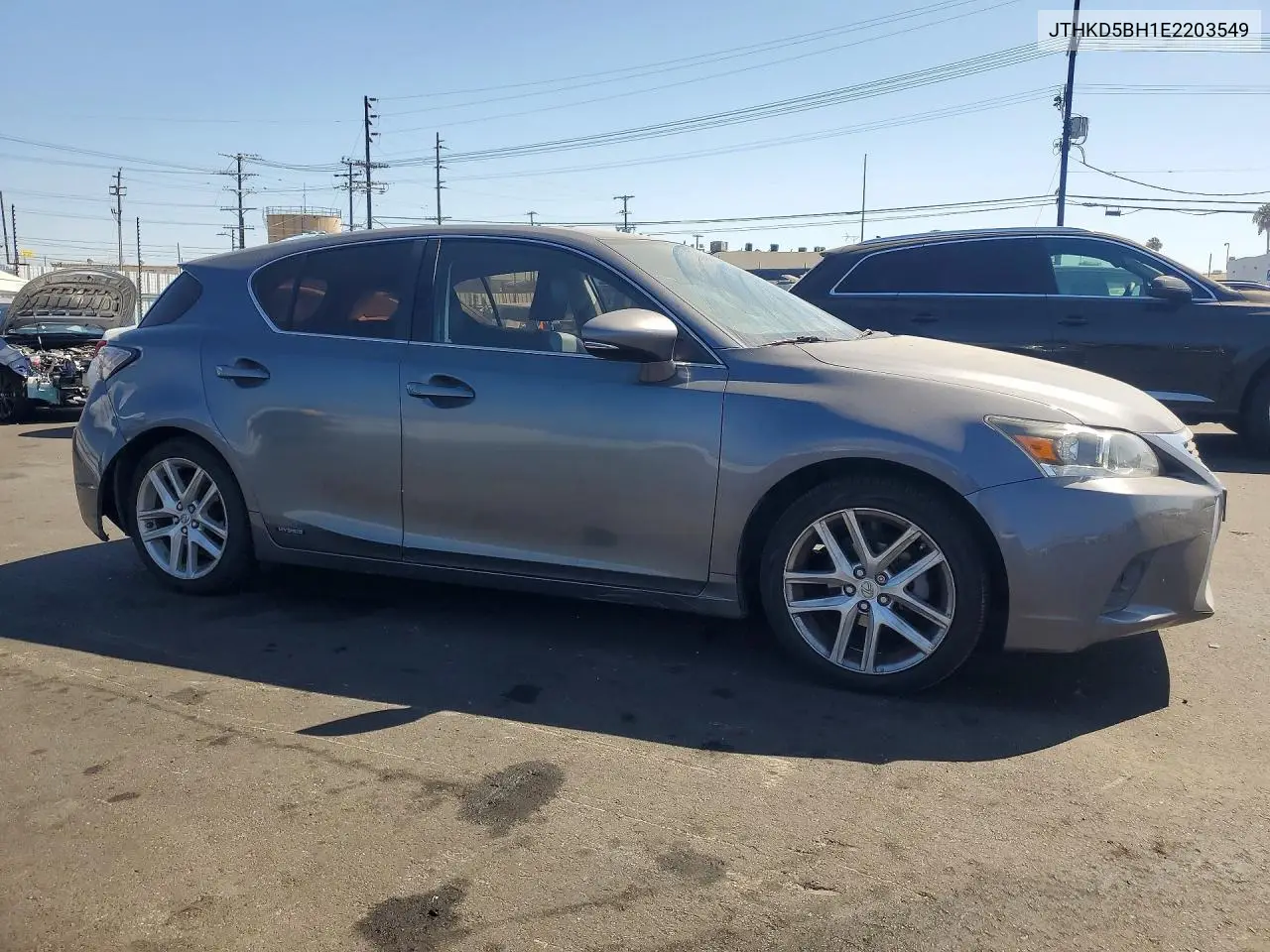 2014 Lexus Ct 200 VIN: JTHKD5BH1E2203549 Lot: 60511626