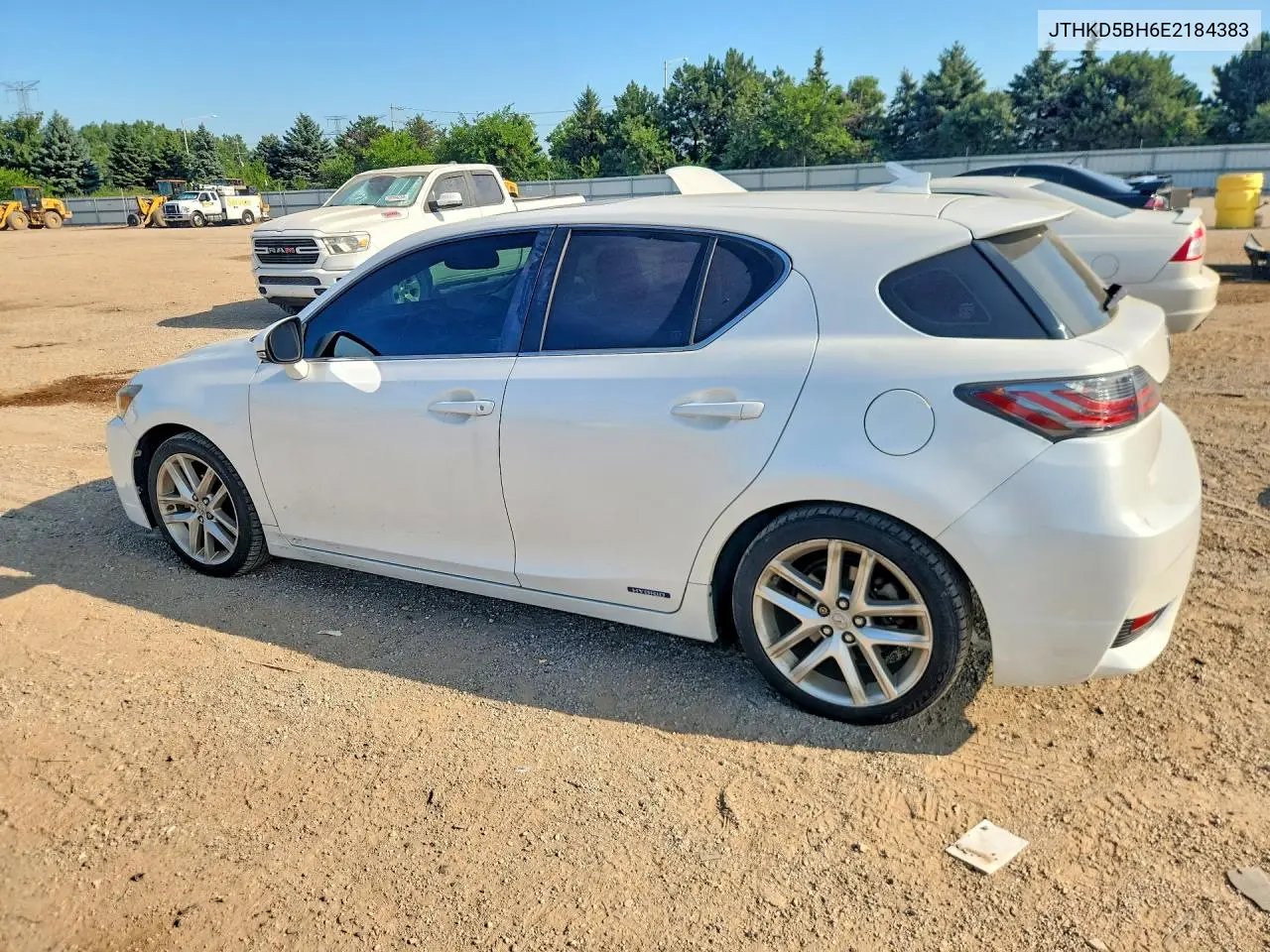 2014 Lexus Ct 200 VIN: JTHKD5BH6E2184383 Lot: 60705406