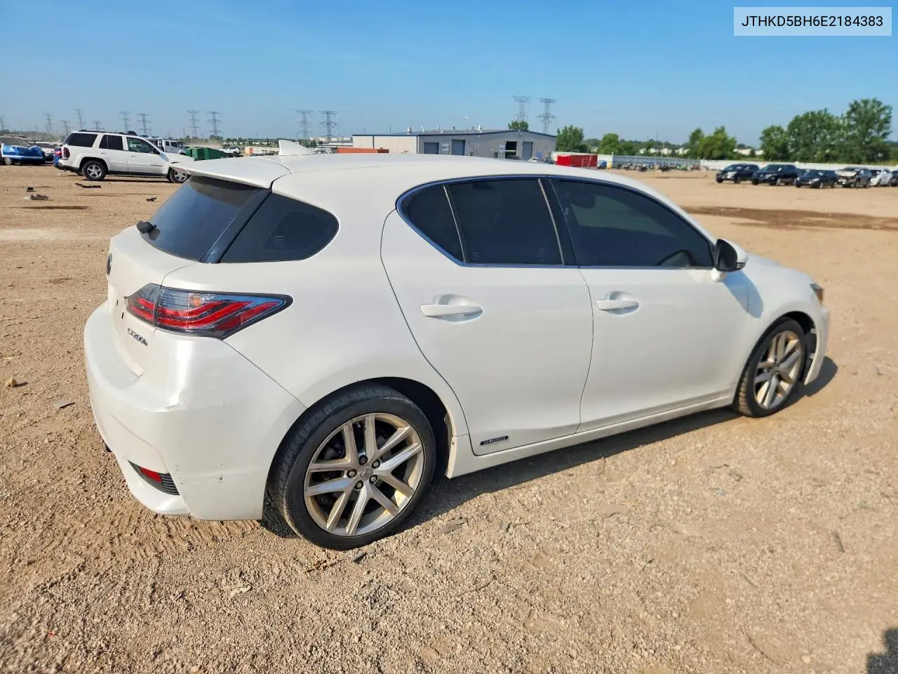 2014 Lexus Ct 200 VIN: JTHKD5BH6E2184383 Lot: 60705406