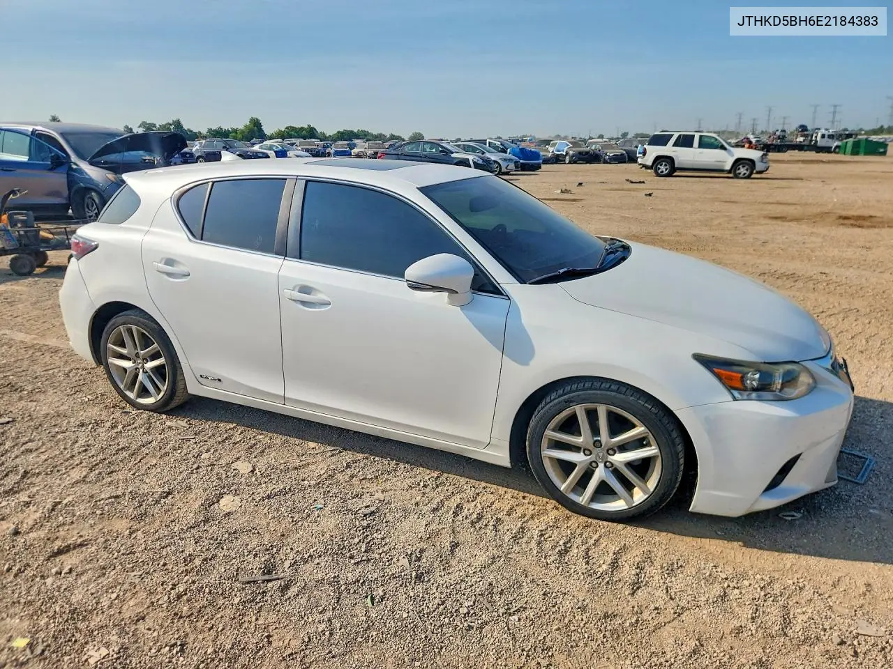 2014 Lexus Ct 200 VIN: JTHKD5BH6E2184383 Lot: 60705406