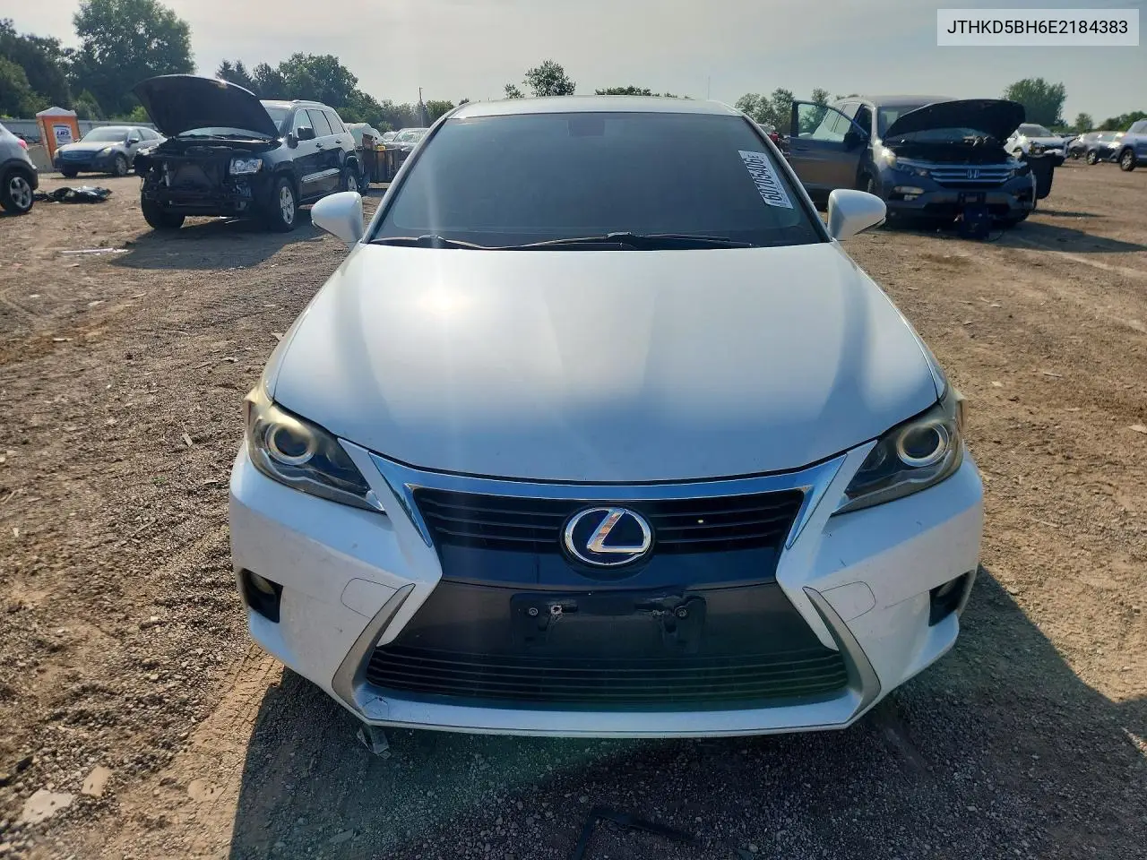 2014 Lexus Ct 200 VIN: JTHKD5BH6E2184383 Lot: 60705406
