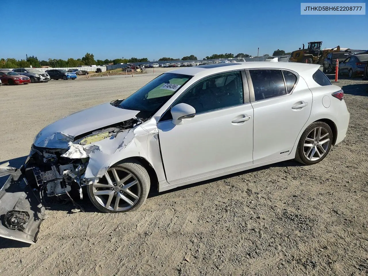 2014 Lexus Ct 200 VIN: JTHKD5BH6E2208777 Lot: 61484366