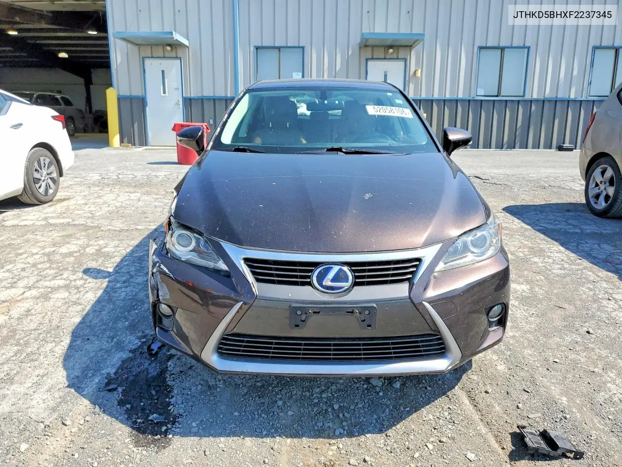2015 Lexus Ct 200 VIN: JTHKD5BHXF2237345 Lot: 52058106