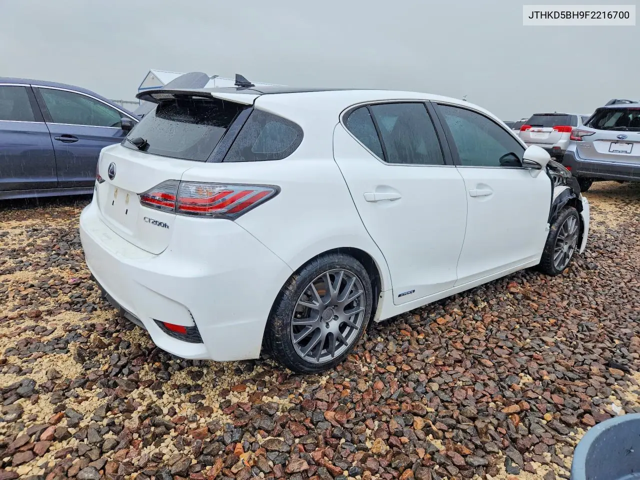 2015 Lexus Ct 200 VIN: JTHKD5BH9F2216700 Lot: 52897476