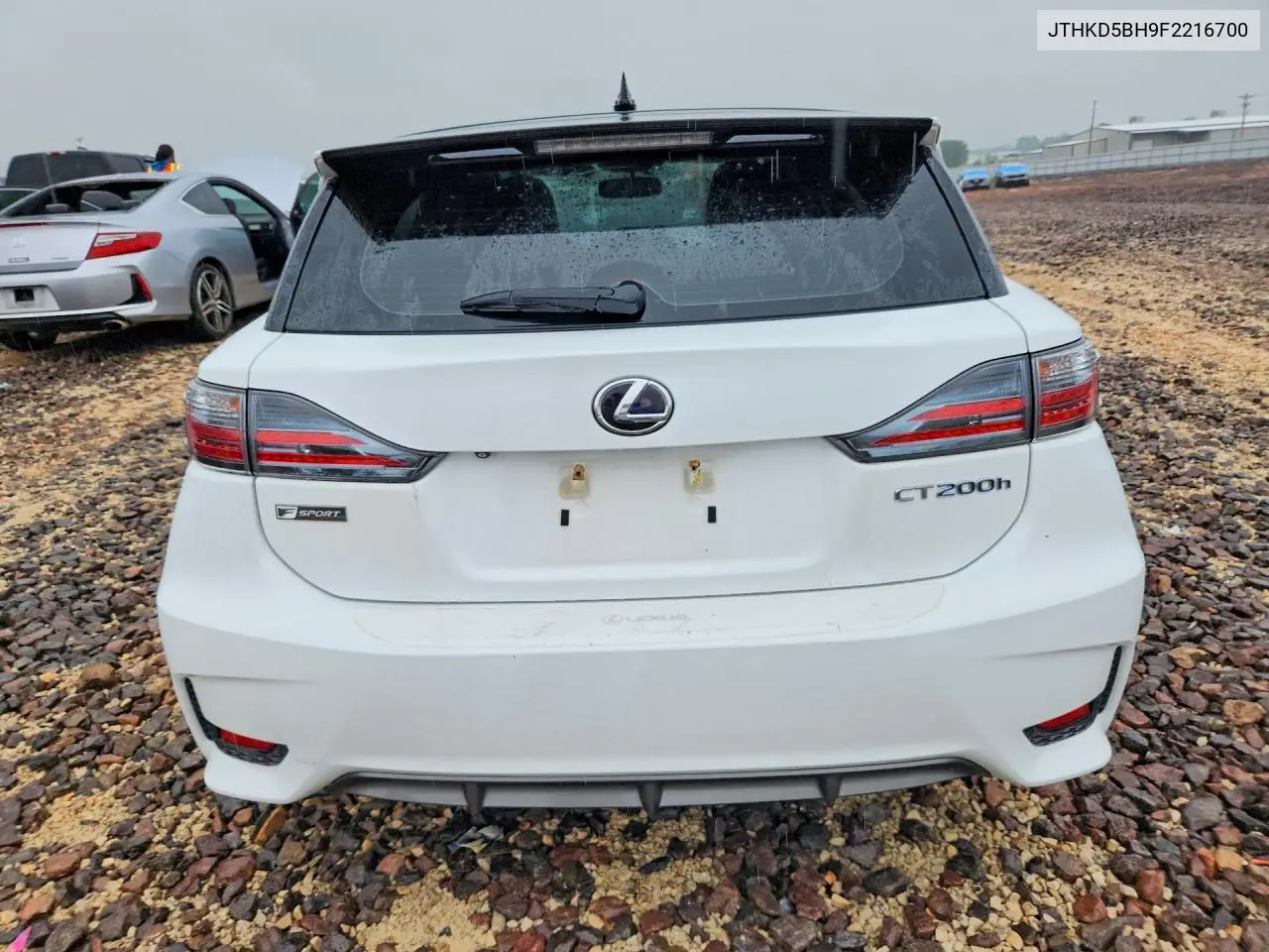 2015 Lexus Ct 200 VIN: JTHKD5BH9F2216700 Lot: 52897476