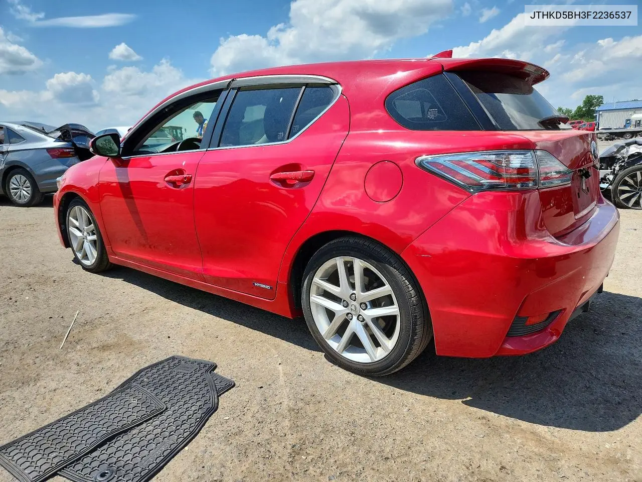 2015 Lexus Ct 200 VIN: JTHKD5BH3F2236537 Lot: 54418776