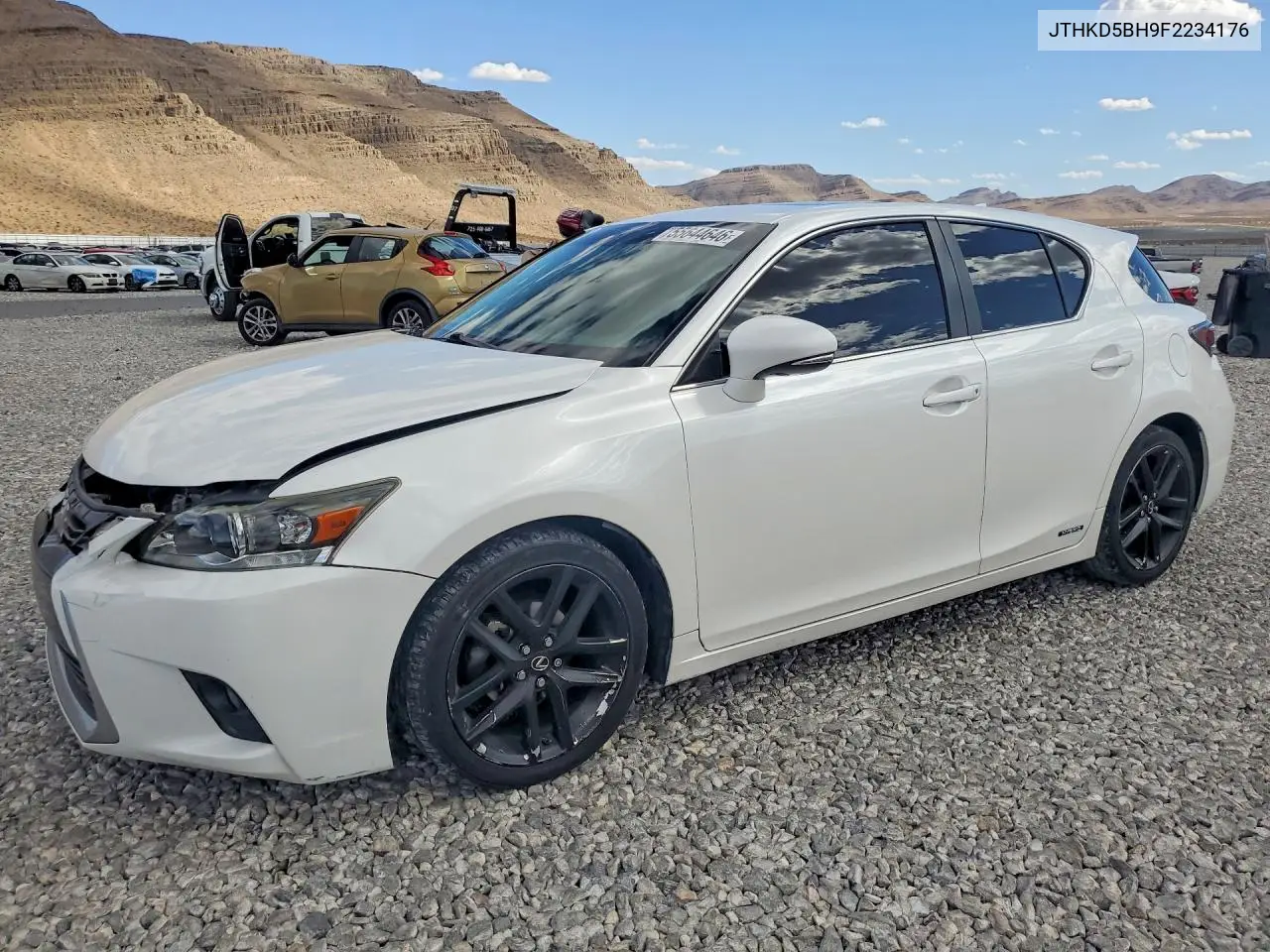 2015 Lexus Ct 200 VIN: JTHKD5BH9F2234176 Lot: 55644646