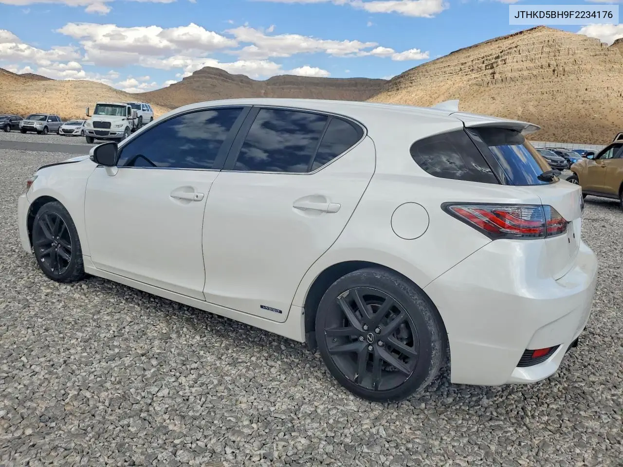 2015 Lexus Ct 200 VIN: JTHKD5BH9F2234176 Lot: 55644646