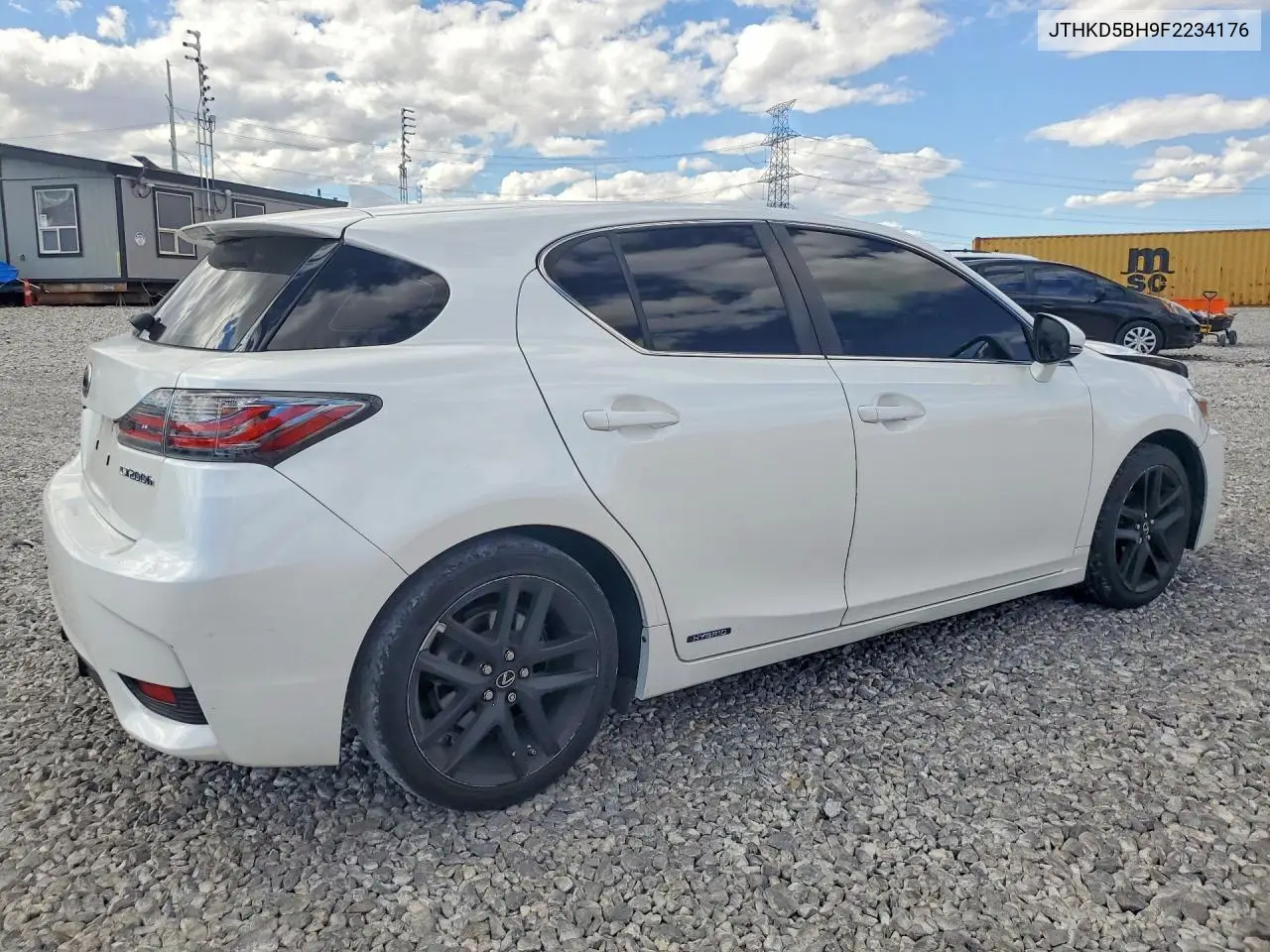 2015 Lexus Ct 200 VIN: JTHKD5BH9F2234176 Lot: 55644646