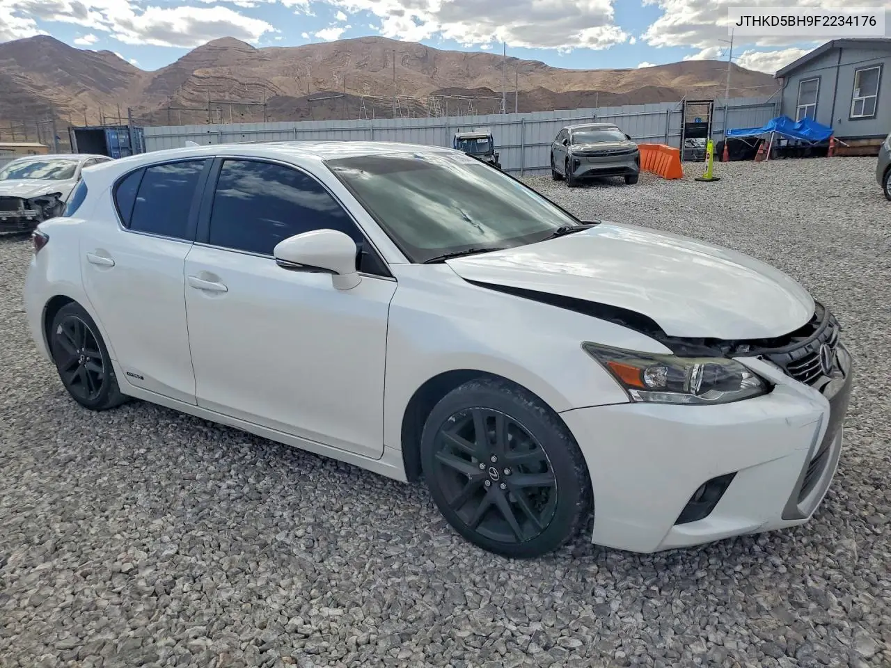 2015 Lexus Ct 200 VIN: JTHKD5BH9F2234176 Lot: 55644646