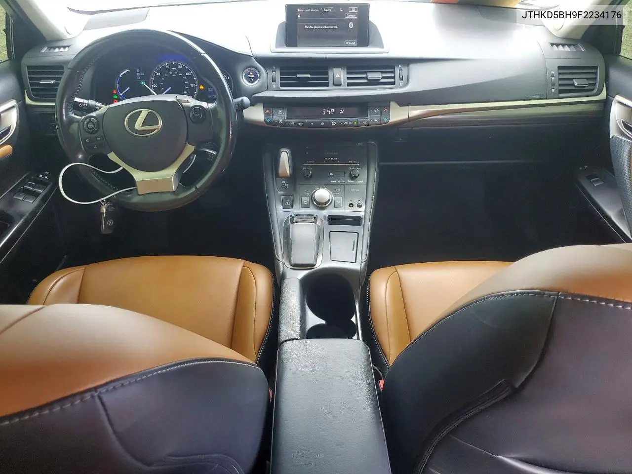 2015 Lexus Ct 200 VIN: JTHKD5BH9F2234176 Lot: 55644646