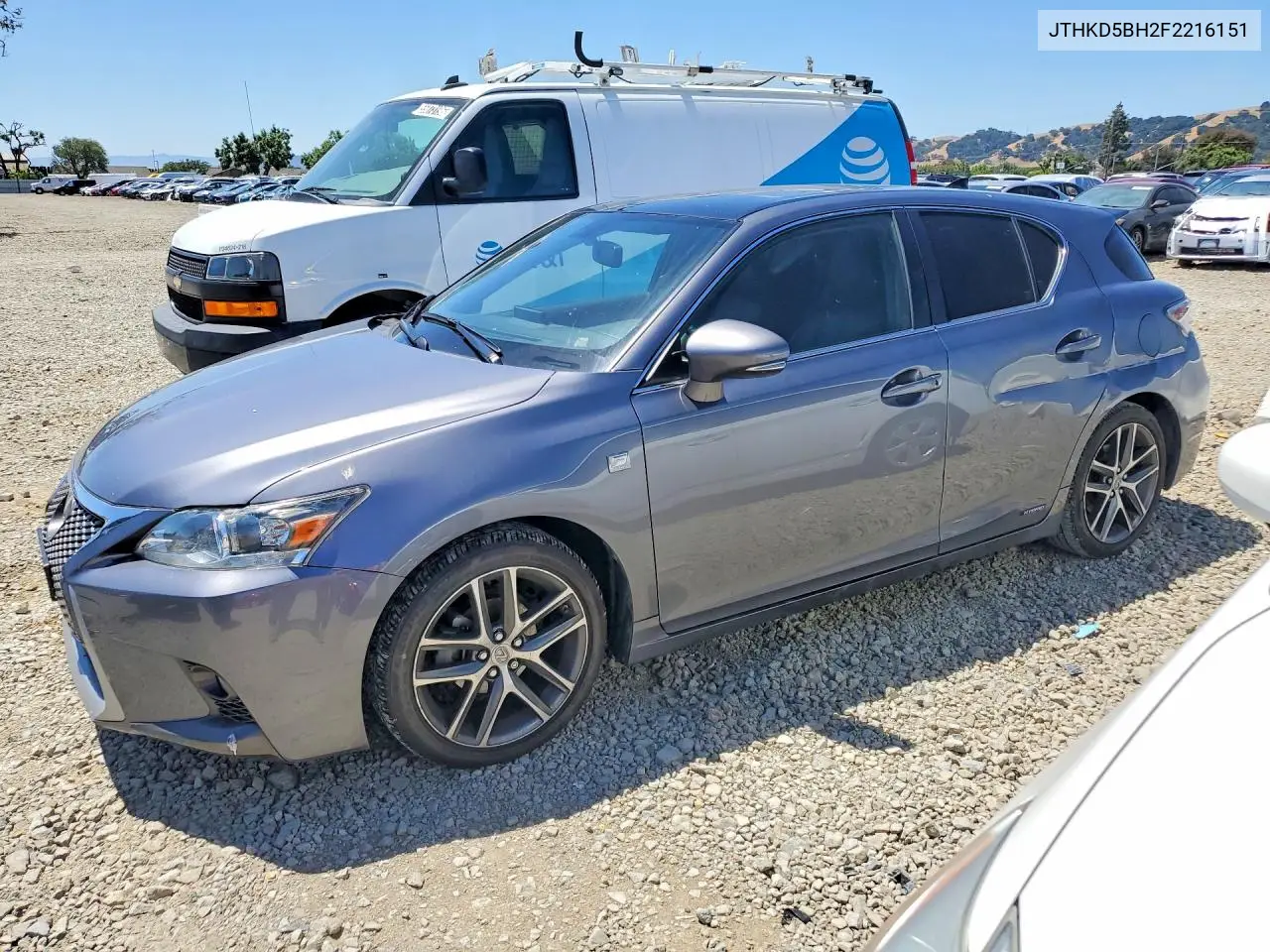 2015 Lexus Ct 200 VIN: JTHKD5BH2F2216151 Lot: 55892416