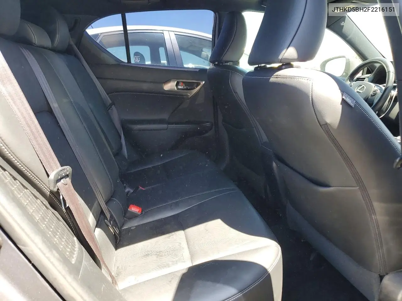 2015 Lexus Ct 200 VIN: JTHKD5BH2F2216151 Lot: 55892416