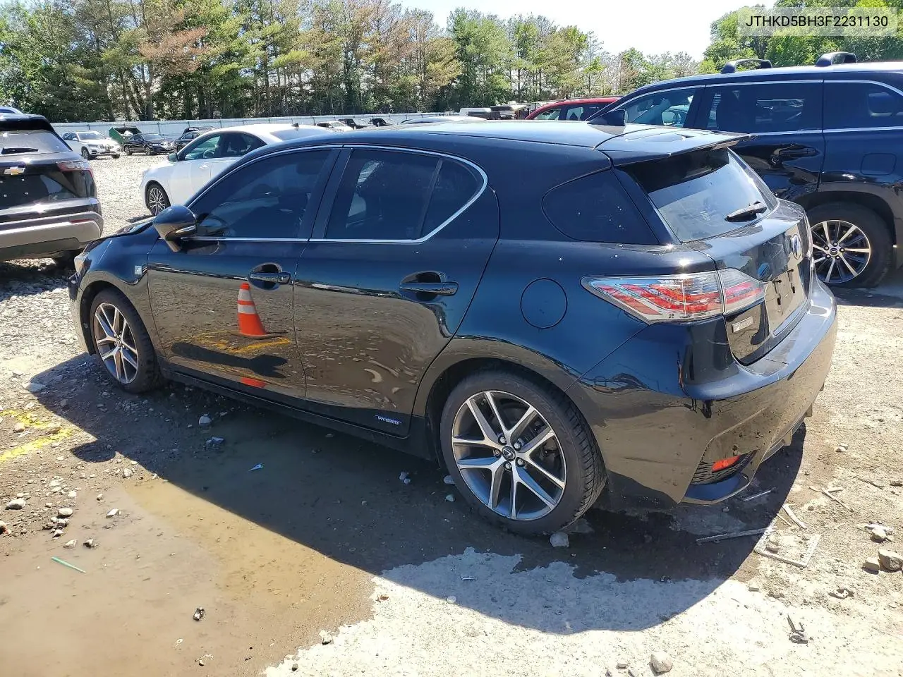 2015 Lexus Ct 200 VIN: JTHKD5BH3F2231130 Lot: 56114666