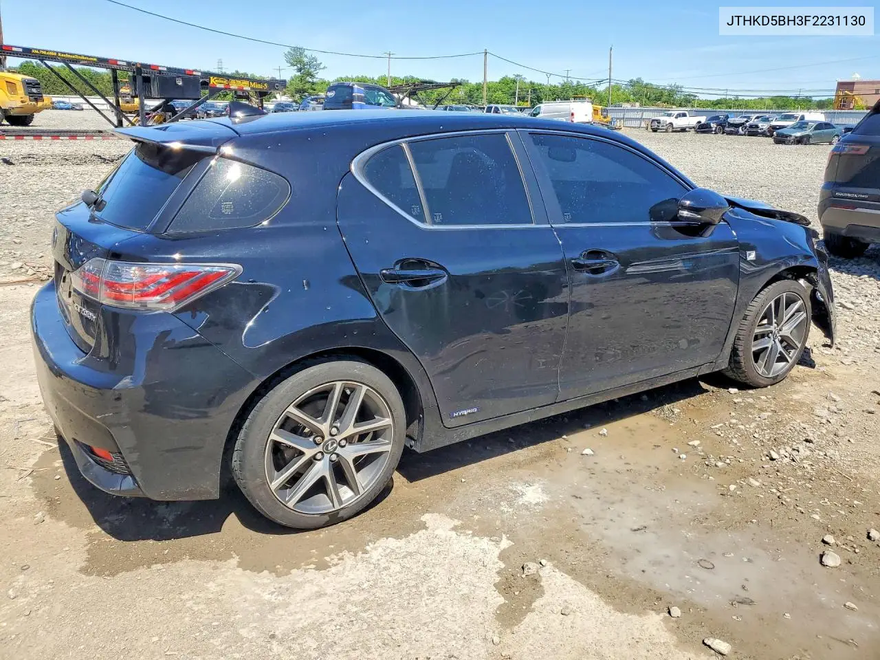 2015 Lexus Ct 200 VIN: JTHKD5BH3F2231130 Lot: 56114666