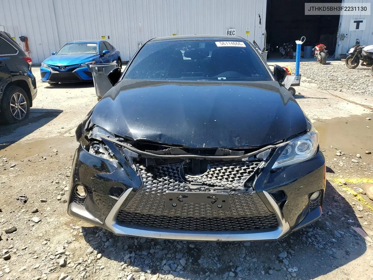 2015 Lexus Ct 200 VIN: JTHKD5BH3F2231130 Lot: 56114666