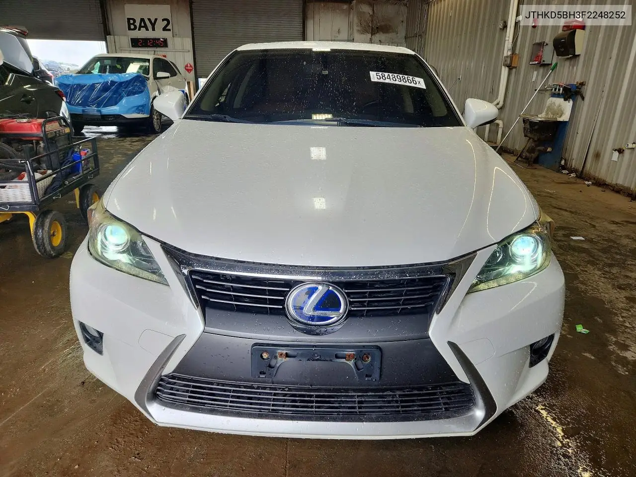 2015 Lexus Ct 200 VIN: JTHKD5BH3F2248252 Lot: 58489866