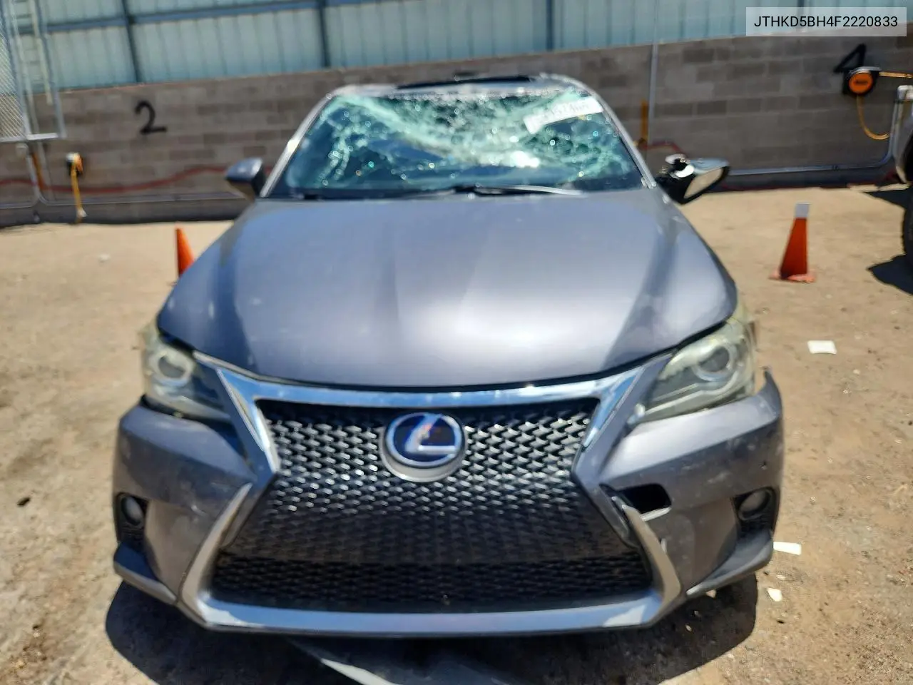 2015 Lexus Ct 200 VIN: JTHKD5BH4F2220833 Lot: 58957806