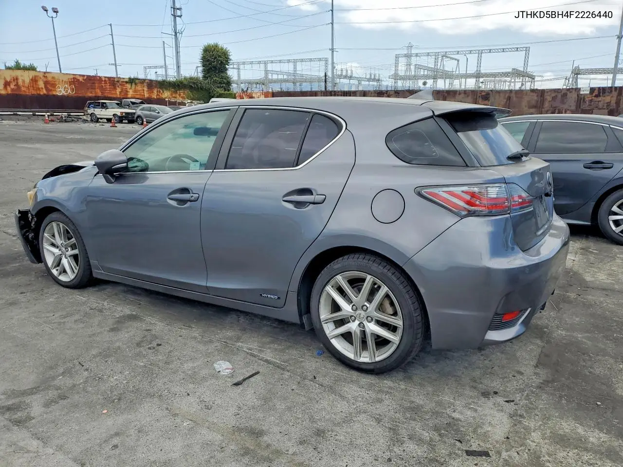 2015 Lexus Ct 200 VIN: JTHKD5BH4F2226440 Lot: 59238006