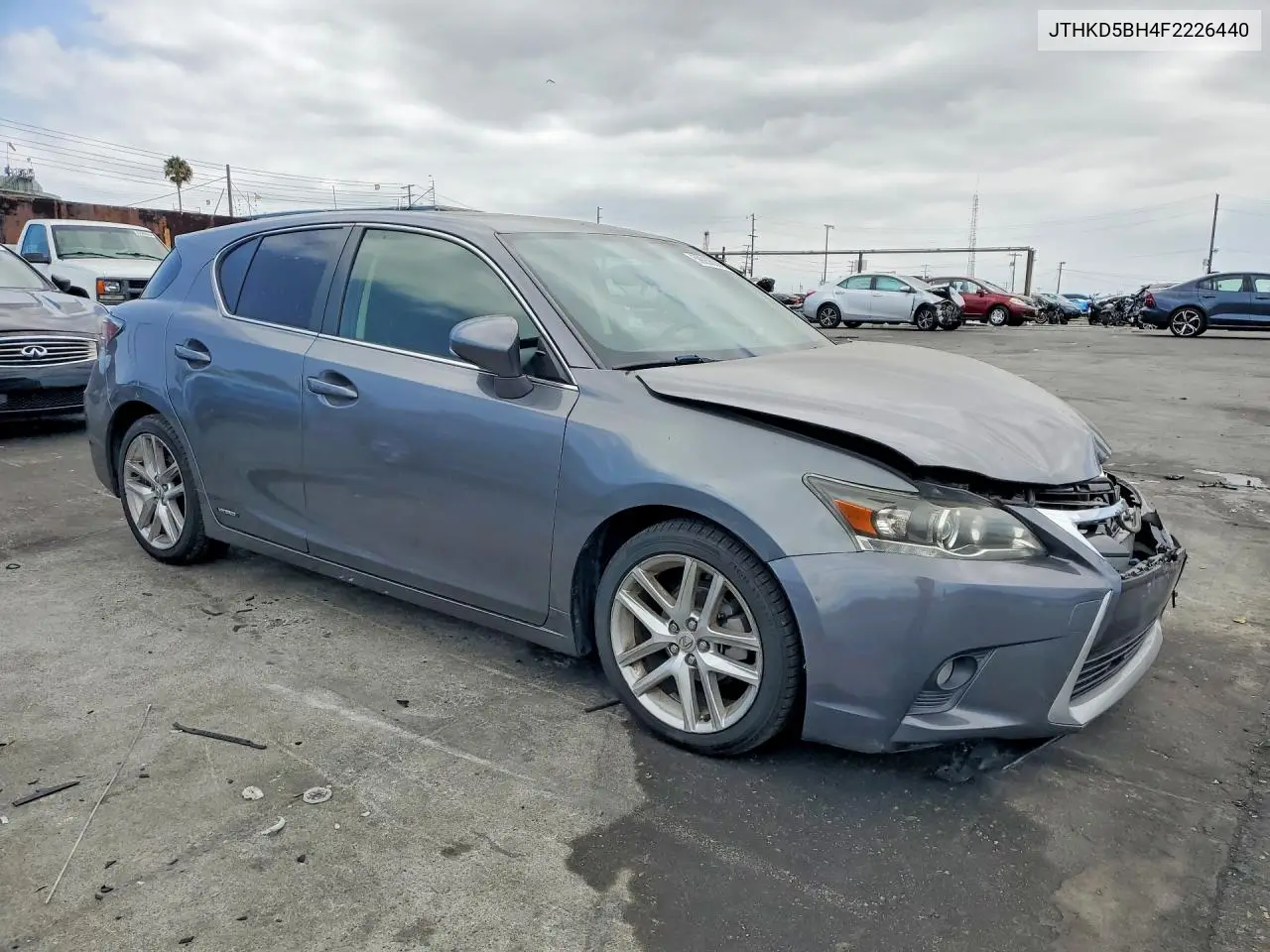 2015 Lexus Ct 200 VIN: JTHKD5BH4F2226440 Lot: 59238006