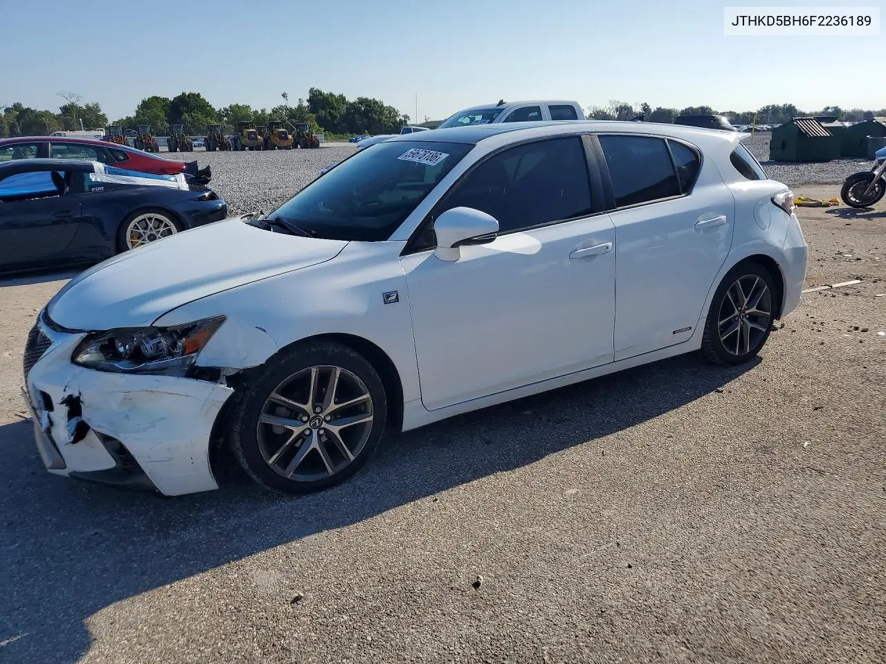 2015 Lexus Ct 200 VIN: JTHKD5BH6F2236189 Lot: 59678186