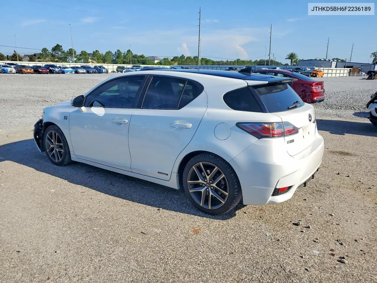 2015 Lexus Ct 200 VIN: JTHKD5BH6F2236189 Lot: 59678186
