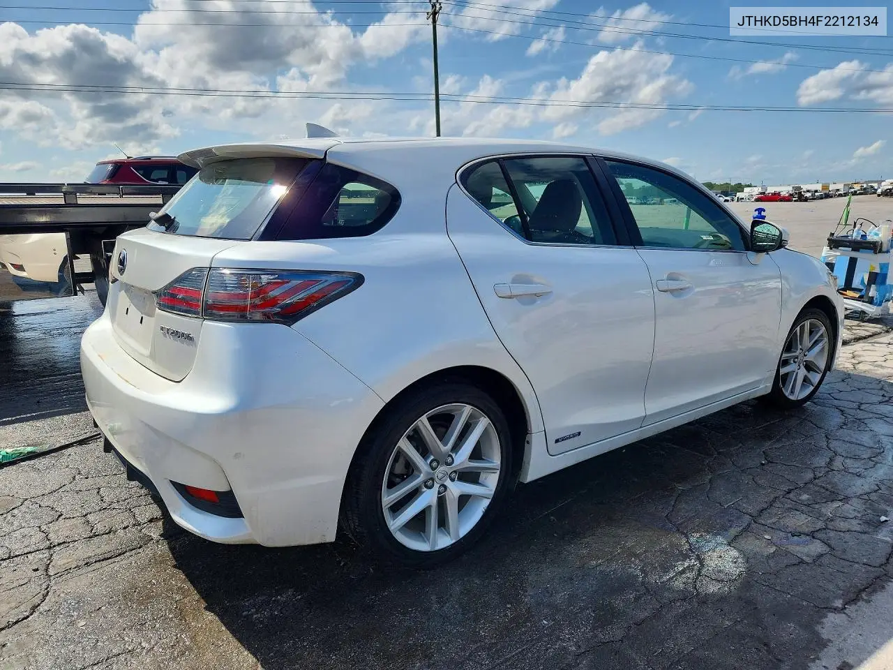 2015 Lexus Ct 200 VIN: JTHKD5BH4F2212134 Lot: 59742296