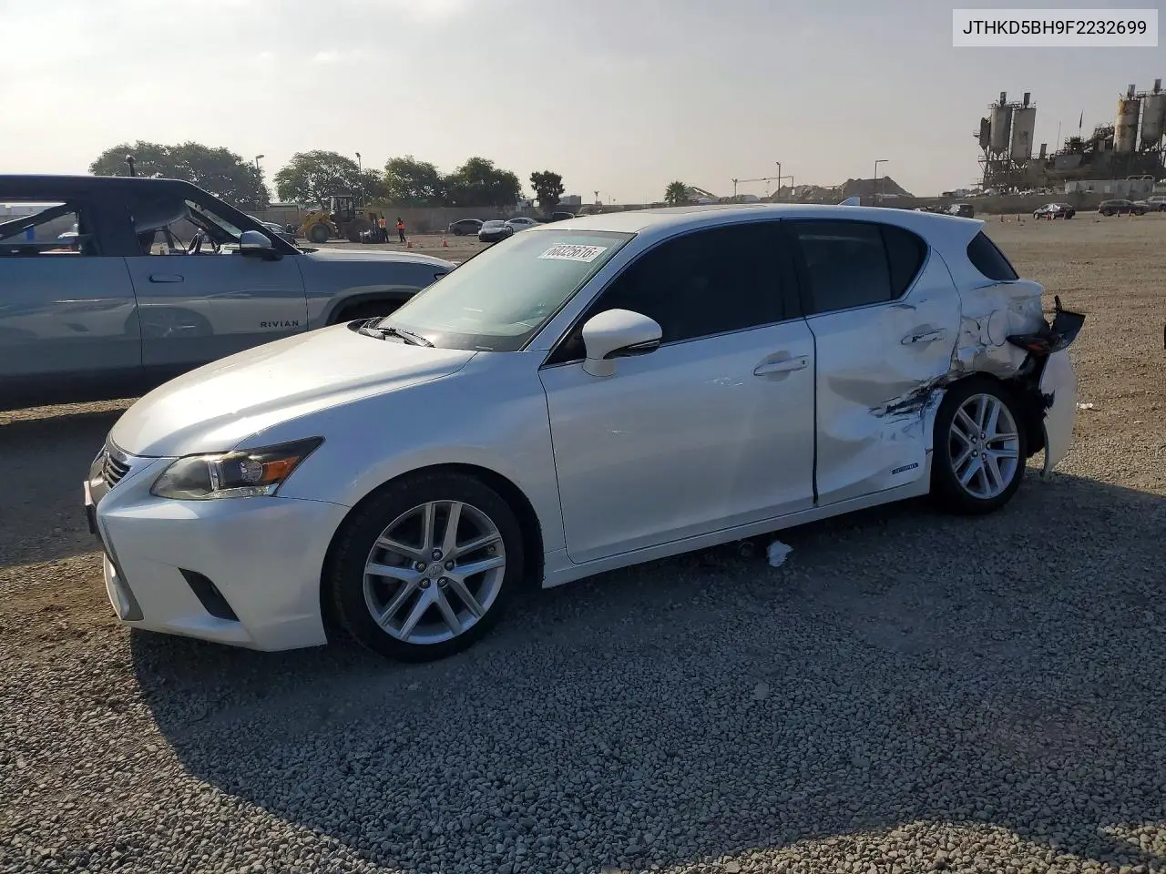 2015 Lexus Ct 200 VIN: JTHKD5BH9F2232699 Lot: 60325616