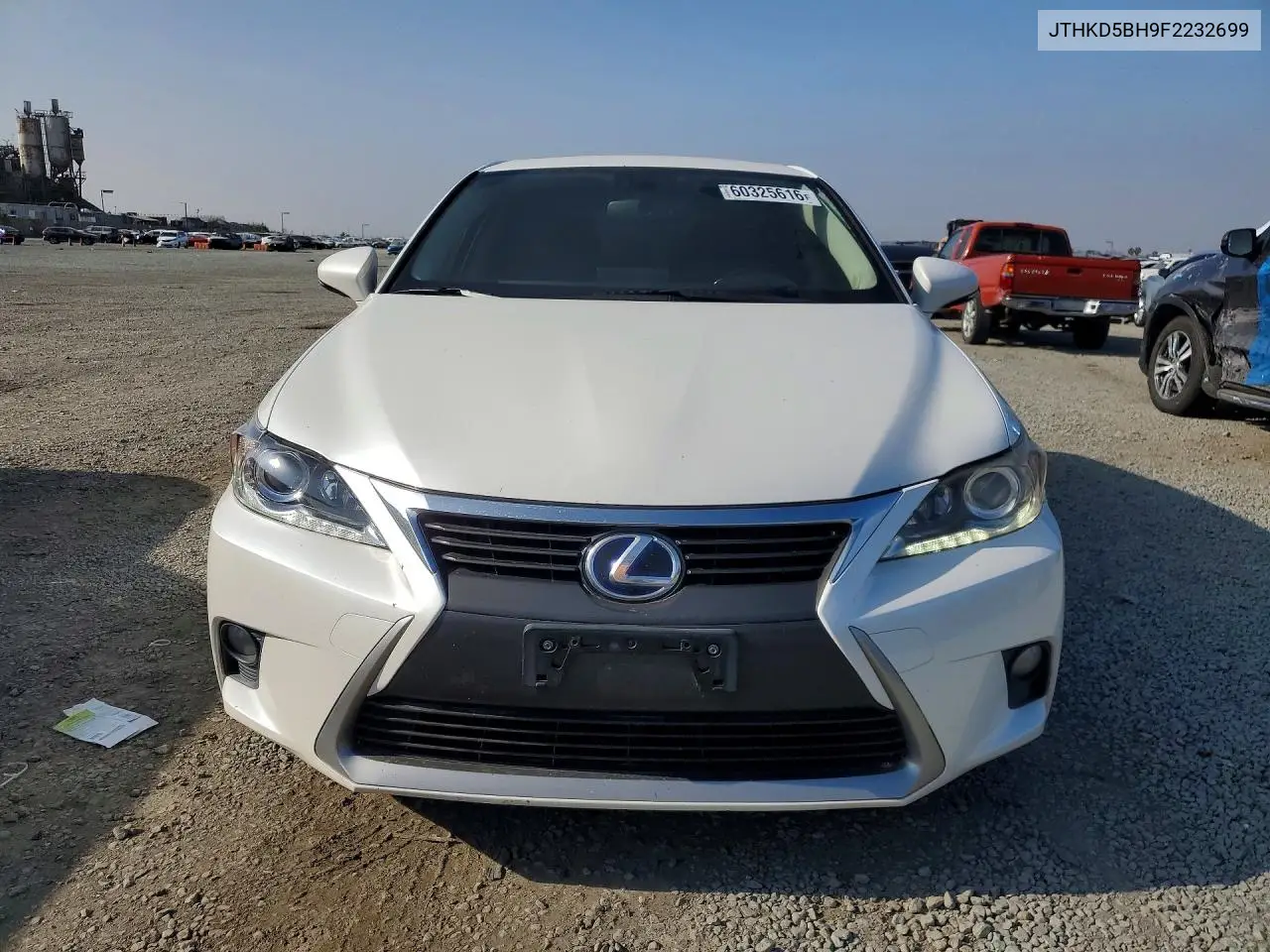 2015 Lexus Ct 200 VIN: JTHKD5BH9F2232699 Lot: 60325616