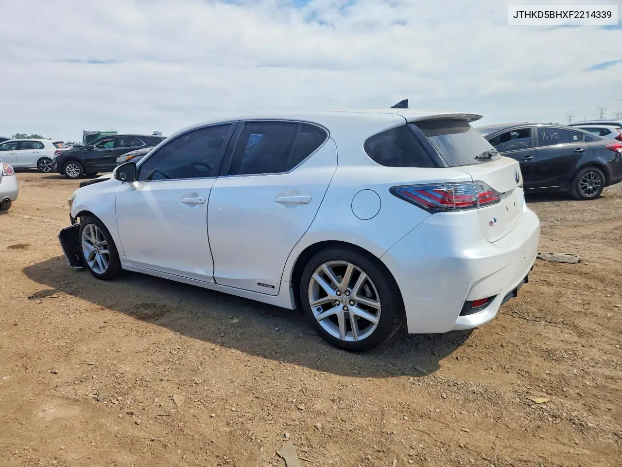 2015 Lexus Ct 200 VIN: JTHKD5BHXF2214339 Lot: 60732336