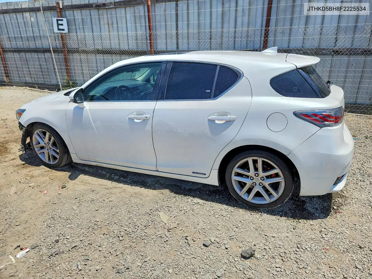 2015 Lexus Ct 200 VIN: JTHKD5BH8F2225534 Lot: 60796386