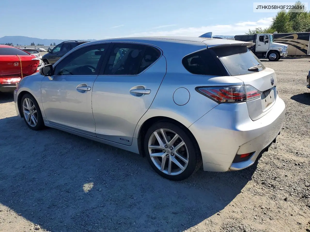 2015 Lexus Ct 200 VIN: JTHKD5BH3F2236361 Lot: 60968896
