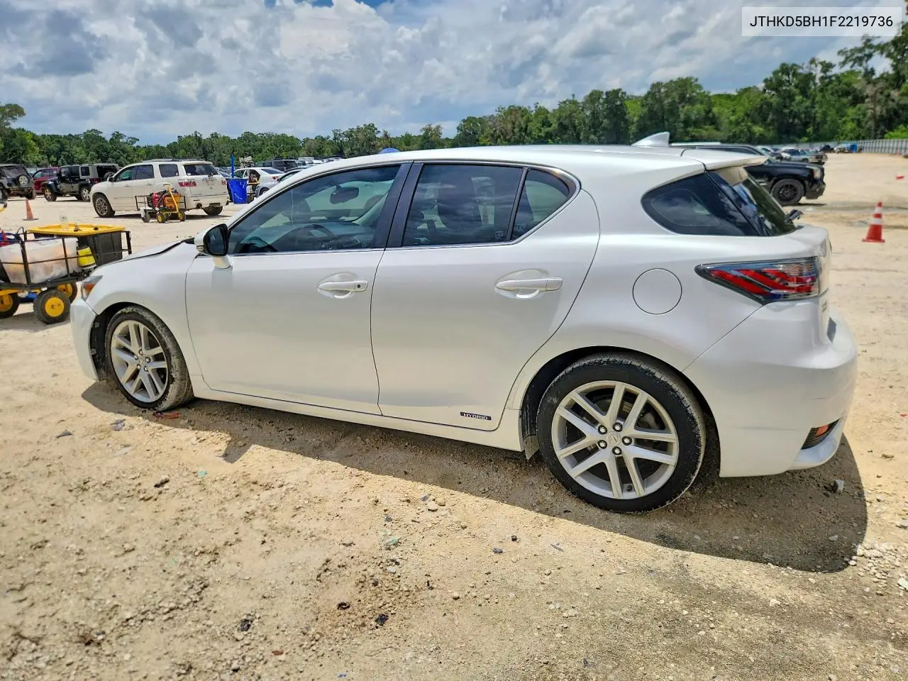 2015 Lexus Ct 200 VIN: JTHKD5BH1F2219736 Lot: 61934776