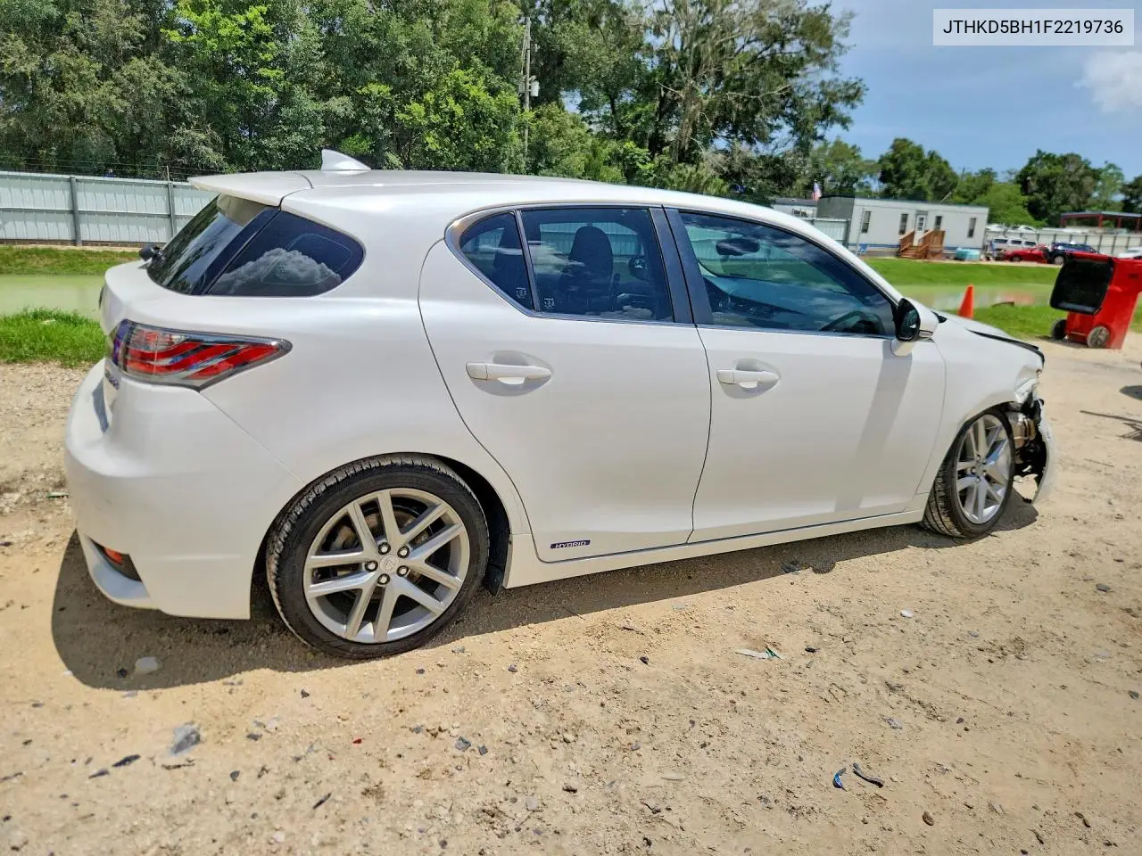 2015 Lexus Ct 200 VIN: JTHKD5BH1F2219736 Lot: 61934776