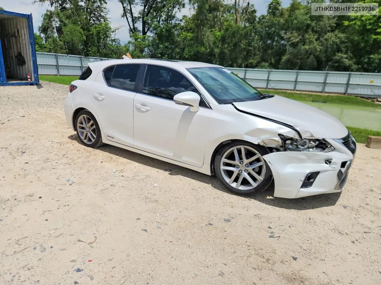 2015 Lexus Ct 200 VIN: JTHKD5BH1F2219736 Lot: 61934776