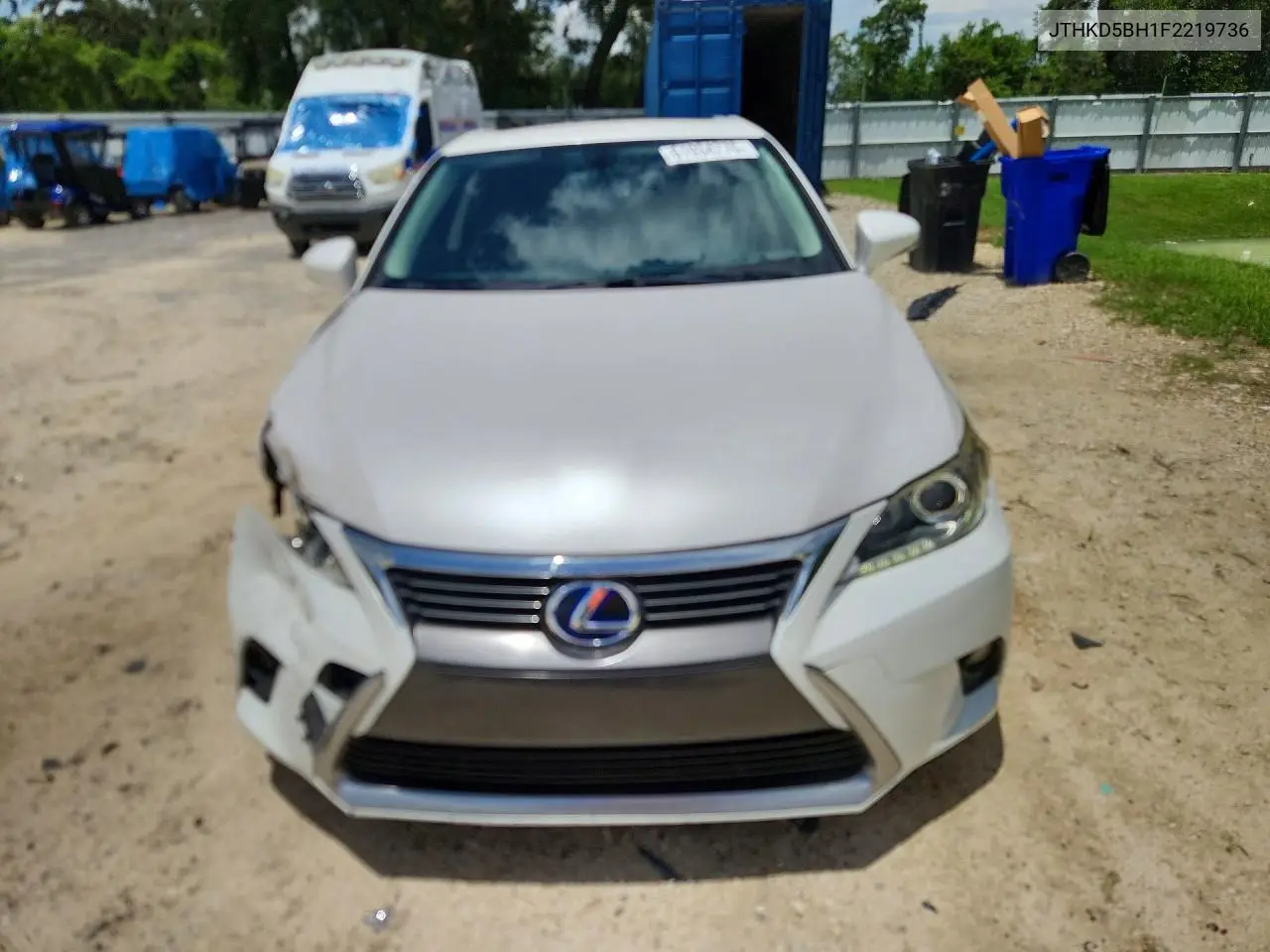2015 Lexus Ct 200 VIN: JTHKD5BH1F2219736 Lot: 61934776