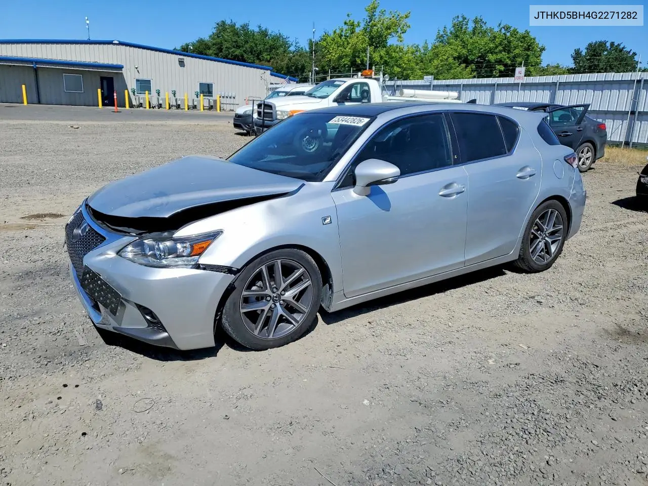 2016 Lexus Ct 200 VIN: JTHKD5BH4G2271282 Lot: 53442826