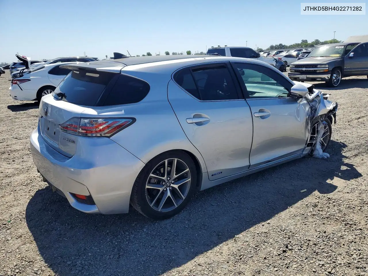 2016 Lexus Ct 200 VIN: JTHKD5BH4G2271282 Lot: 53442826