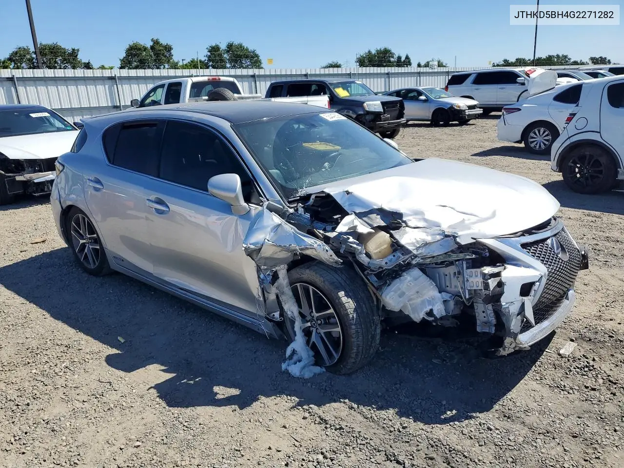 2016 Lexus Ct 200 VIN: JTHKD5BH4G2271282 Lot: 53442826